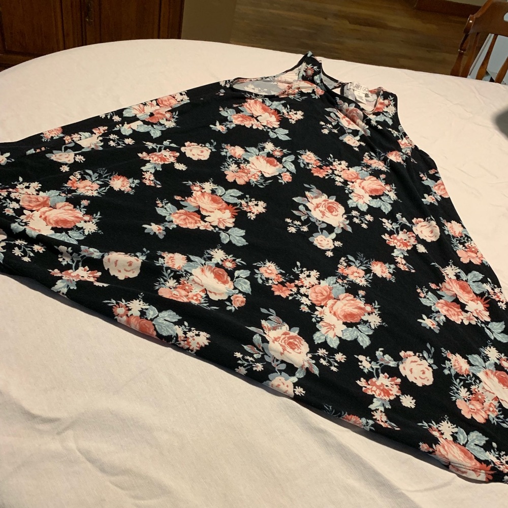 Planet Gold floral swing dress